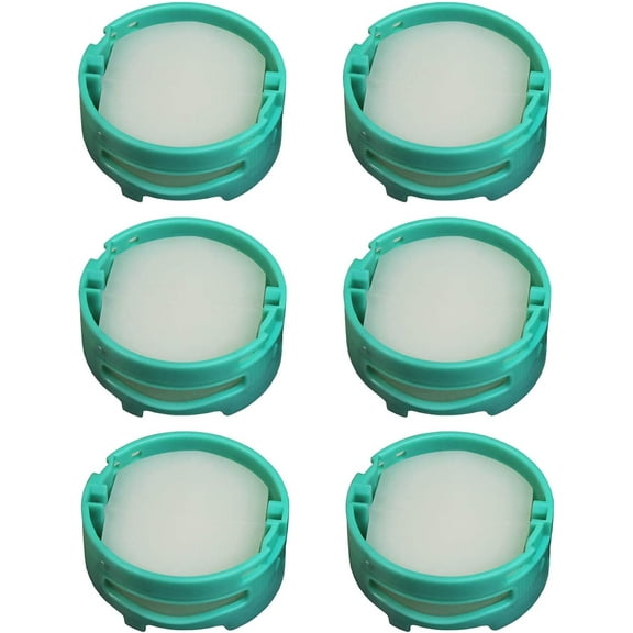 [6 Pack] Replacement for Shark Odor Neutralizer Cartridge AZ3002 HZ3002 Accessories Replacement for Shark Vacuum Cleaner Odor Neutralizer And air Purifier HP302. -1541fc3000,Teal