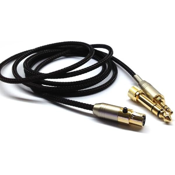 wonima02 NewFantasia Replacement Audio Upgrade Cable Compatible with AKG K240, K240S, K240MK II, Q701, K702, K141, K171, K181, K271s, K271 MKII, Pioneer HDJ-2000 Headphones 1.5meters/4.9feet