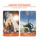 thumbnail image 4 of WASHWEPE 10Ud Hebillas De Para Tienda Camping Rojas Aluminio Duradero Y Portátil, 4 of 5