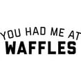 thumbnail image 3 of CafePress - You Had Me At Waffles - 11 oz Ceramic Mug - Novelty Coffee Tea Cup, 3 of 6