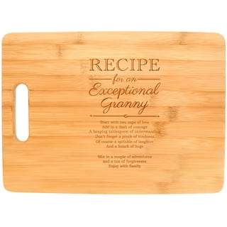 New Aunt Gifts For Women Recipe For An Exceptional Aunt Rectangle Bamboo  Cutting Board