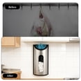 thumbnail image 6 of Aovky Plastic Bag Holder for Grocery Bags, Wall Mounted Plastic Trash Bag Organizer and Dispenser, Stainless Steel Grocery Bag Holder for Plastic Bags, Groceries Store Kitchen Garage Silver, 6 of 7
