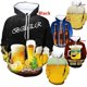 thumbnail image 2 of Sudadera con capucha con estampado 3D de cerveza para hombre, sudaderas casuales de moda, sudaderas con capucha holgadas de gran tamaño con estampado completo, 2 of 5