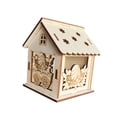 thumbnail image 4 of Kit de manualidades de casas de primavera de madera, manualidades de Pascua, manualidades creativas de madera en 3D para pintar Estilo C, 4 of 8