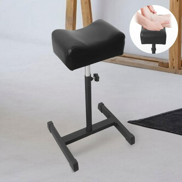 Reposapiés Para Pedicura Con Ruedas | Taburete Con Cajón Para Salón De Belleza | Capacidad 50 Kg