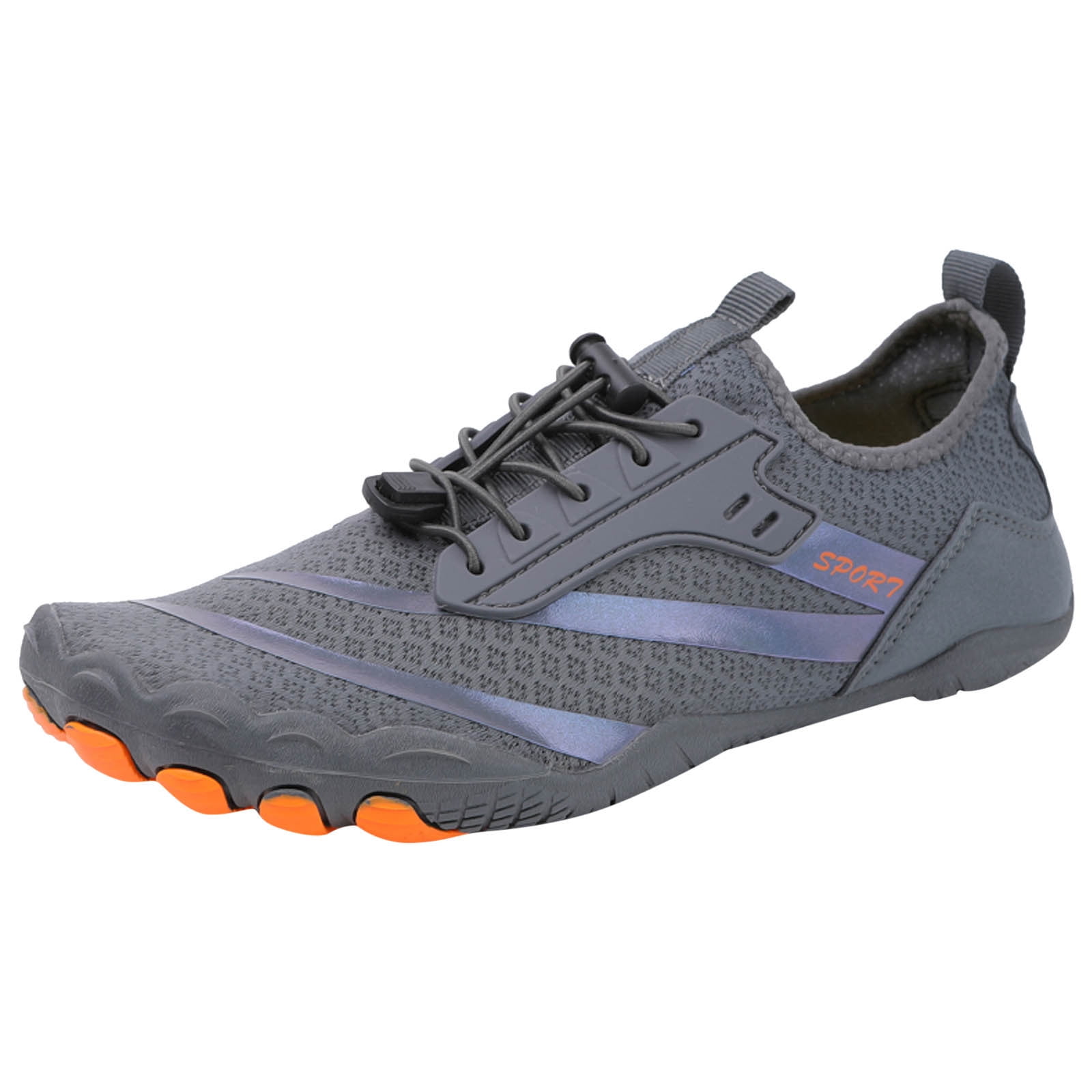 Oyedens Water Shoes for Men Wide Toe Non Slip Waterproof Barefoot Shoes Adult Hiking Athletic Sneakers