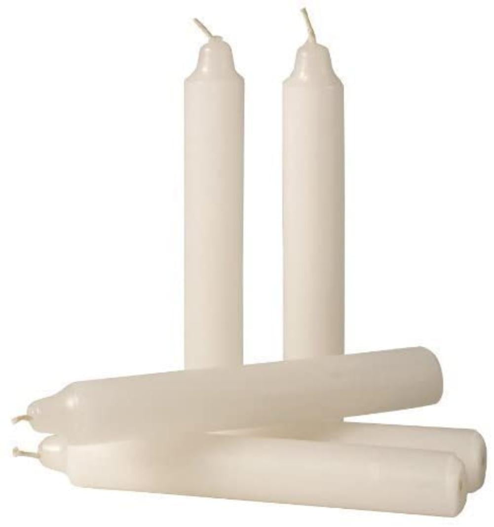 Set of 12 Long-Burn Emergency Candles, 12 pure white emergency candles By  Brand Luminessence - Walmart.com