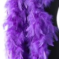 thumbnail image 2 of FeatherBoasWithHeartRimlessSunglasses,2m/6.6ftColorfulFeatherBoaForWomenForDancingWeddingPartyCosplayHalloween, 2 of 5