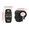 thumbnail image 2 of Electric Scooter Light Switch Motorbike Handlebar Button Accessory Electric Bike Turn Signal Lights Control Module E-bike Accessory Replacement Part 36V, 2 of 9