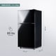 thumbnail image 3 of Refrigerador Frigobar 85 L 3 Pies con Dos Puertas, Congelador, Termostato y Estante para Botellas, 3 of 8