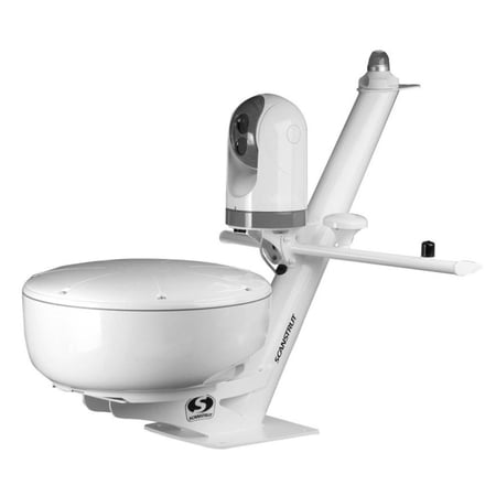 Scanstrut PTM-R1-1 Tapered Radar Mast for Lights Cameras GPS/VHF Antenna and Raymarine Garmin Navico BR24/3G/4G Radomes