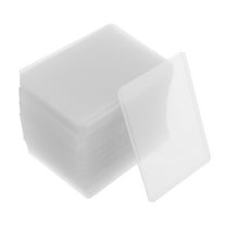 WORGEOUS 50pcs Hard Plastic Card Holder Sleeves for Baseball Cards, Thick Trading Card Sleeves, Display and Protection