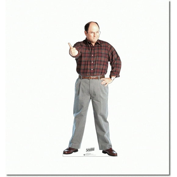 Seinfeld Sitcom Star George Costanza Standee Taille Réelle - Marchandise de Série Télévisée sous Licence Officielle