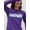 Purple, variant on Pipeline Casual Tropical Beach-Vibe - Long Sleeve Women's