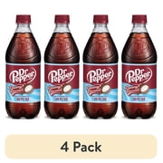 (4 pack) Dr Pepper Creamy Coconut Soda Pop, 20 fl oz, Bottle