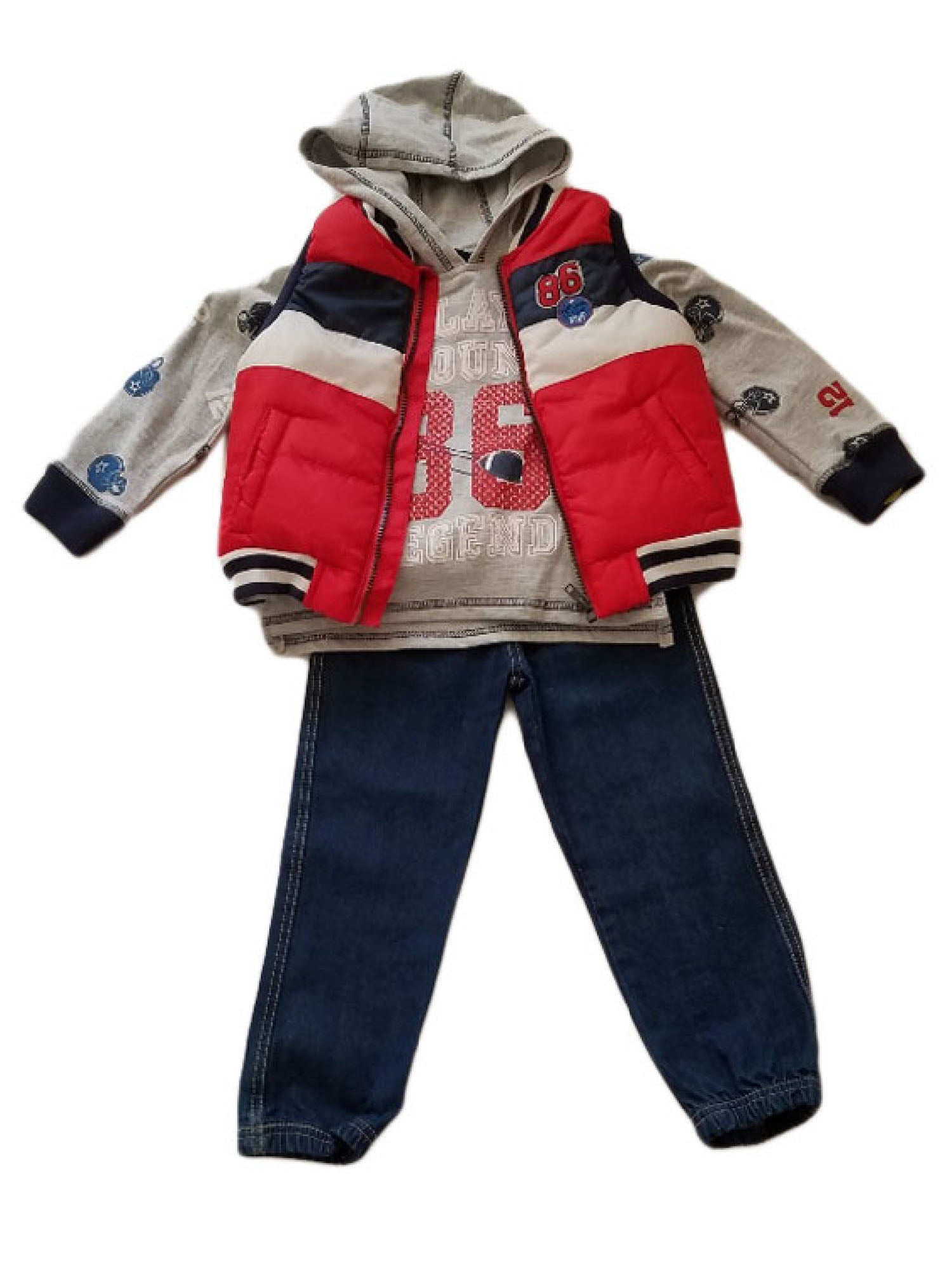 Disney Store Miles From Tomorrowland Boy Hooded Puffy Jacket Coat Size 5/6 