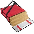 thumbnail image 3 of Trailmaker Pizza Bags for Delivery, Insulated Pizza Delivery Bag for Delivery Drivers, 20" x 20" x 6" Pizza Warmer Bags for Carry Hot, Commercial Food Warmers for Catering, Pizza Carrier, Red, 3 of 7