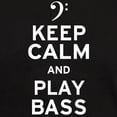thumbnail image 3 of CafePress - Keep Calm And Play Bass Dark T Shirt - Men's Classic Graphic Cotton T-Shirt, 3 of 4