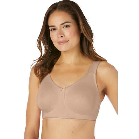 

Comfort Choice Women s Plus Size Breathe Wirefree T-Shirt Bra