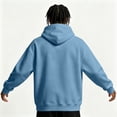 thumbnail image 7 of Men Hoodie Sweatshirt Pullover With Kangaroo Pocket Lightweight Casual Hooded Top Apparel For Spring Fall Wear, 7 of 7