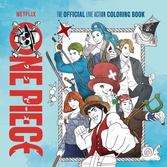 One Piece: The Official Live Action Coloring Book, (Paperback)