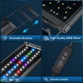 thumbnail image 2 of Full Spectrum LED Aquarium Light with Extendable Brackets,Aquarium Lighting, Led Fish Tank Lighting Light,Suitable for Freshwater Aquariums/Plant Aquariums, 2 of 5