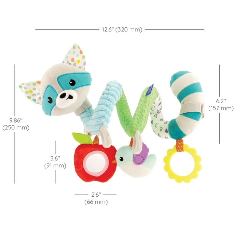 Infantino Spiral Activity Toy Raccoon photo 6
