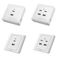 thumbnail image 2 of RAIN Usb Outlet Typec Usb Wall Charger Outlet Charging Power Outlet With Usb Ports, 2 of 5