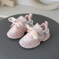 thumbnail image 6 of Sopiago Girl Athletic Shoes Kids Soft Girls Baby Lace Warm Shoes Winter Sneakers for Toddler Girls Pink (Toddler/Little Kid),12.5, 6 of 7