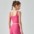 thumbnail image 5 of Sujetador deportivo para mujer, cuello sexy, espalda hermosa, ligero, alta elasticidad, traje de yoga agradable para la piel, chaleco para mujer, 5 of 5