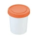 thumbnail image 2 of Vaso de helado de pinta, recipiente transparente para congelador, para postres, preparación de comidas, máquina para hacer helados naranja, 2 of 9