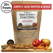Ginger Biscuits - Bake at Home Horse Treats - Apple Flavor - Makes 20 Treats, 1 lb, 9 oz Dry Mix