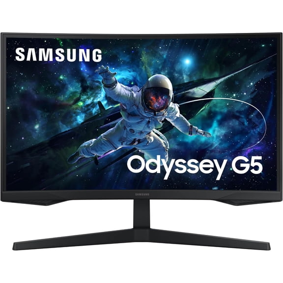 Monitor  Samsung 27" Odyssey 1000R Curved QHD 165Hz 1ms AMD FreeSync Gaming (DP, HDMI) - Black