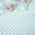 thumbnail image 5 of Lush Decor Cottage Core Floral Ruffle Reversible Oversized Quilt Blue/Blush 3Pc Set Full/Queen, 5 of 8