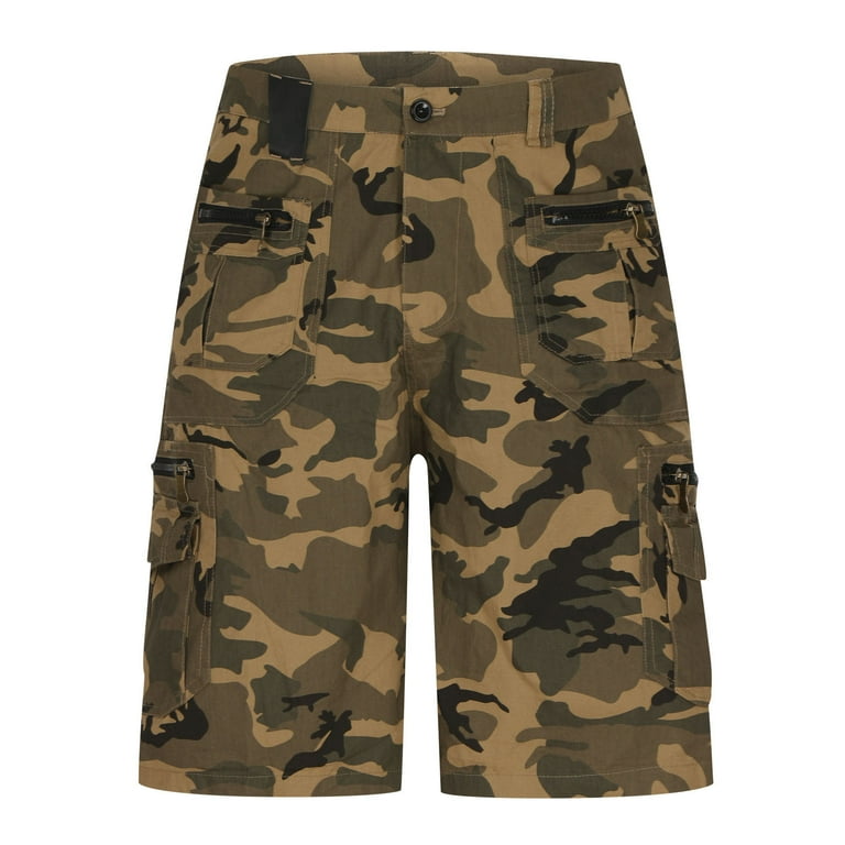 Khaki Shorts Plus Size Camo Cargo Shorts Divhosrg Jorts Women