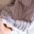 thumbnail image 6 of UAMVSH Women's Long Sleeve Pajama Set 2 Piece Fuzzy Fleece Pullover Shirt and Pants Outfit Warm Loungewear Cozy Nightwear, 6 of 7