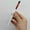 B, variant on EGNMCR Eyebrow Pencil Eyebrow Brush For Creating Natural Eyebrows Copper Tube Eyebrow Mist Eyebrow Paint Nose Shadow Makeup Brush eyebrow brush