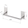 thumbnail image 1 of Towel rack kitchen punch-free towel rail cabinet door back type rag rack, 1 of 9