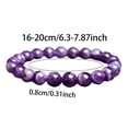 thumbnail image 2 of Handmade Stretch Stone Bracelet Artificial Beads for Men Women Jewelry Healing Energy Feng Shui Gift for Her Him Wife Mom, 2 of 6