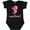 AB-Black, variant on Inktastic Sweetheart- seahorse Boys or Girls Baby Bodysuit