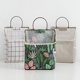 thumbnail image 4 of Bolsa de almacenamiento de tela Bolsa de almacenamiento montada en la pared detrás de la puerta Bolsa de almacenamiento para baño - Blanco con gancho transparente Material: ANGGREK Otros, 4 of 8