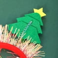 thumbnail image 5 of Yoyauz Christmas Bow Headband Christmas Bow Headband Red Green Headband Christmas Holiday Headband Cute Headband Ladies Girls Holiday Party Clothing Supplies Gifts, 5 of 5