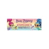 Personalized Shimmer and Shine Birthday Wish Banner, Pink - 72"x24"