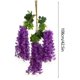 thumbnail image 2 of ¡Ahorros navideños! Flores artificiales Accaprate, rama de flores de imitación larga, colgante de pared, glicina artificial para boda, arco de boda, decoración de ratán, decoración otoñal para el, 2 of 4