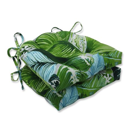 Havenside Home Boulder Bay Jungle Reversible Chair Pad (Set of 2) by