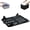 Black, variant on 5 Pack Stackable Closet Organizer,Shirt Folding Boards & Shelf Dividers for Home, Apartment,Vertical Storage for T-Shirts, Jeans, Sweaters