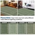 thumbnail image 6 of Scalloped Edge Area Rug – Non-Slip, Machine Washable Low Pile Indoor Carpet, Modern Farmhouse Floor Mat for Living Room, Bedroom, Nursery, Dining Room, Office, 6 of 8