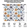 thumbnail image 2 of Blackout Kids Curtains,Colorful Pumpkin Halloween Pattern Childrens Insulated Curtains Set Of 2,Bedroom Essentials,Toddler Room Decor 52"x84", 2 of 5