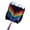 Rainbow, variant on In the Breeze 2984 — Tie Dye Pouch Parafoil Kite — Easy-Flying Single-Line Kite for All Ages