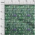 thumbnail image 2 of oneOone Cotton Cambric Green Fabric Abstracts Sewing Craft Projects Fabric Prints By Yard 56 Inch Wide, 2 of 4